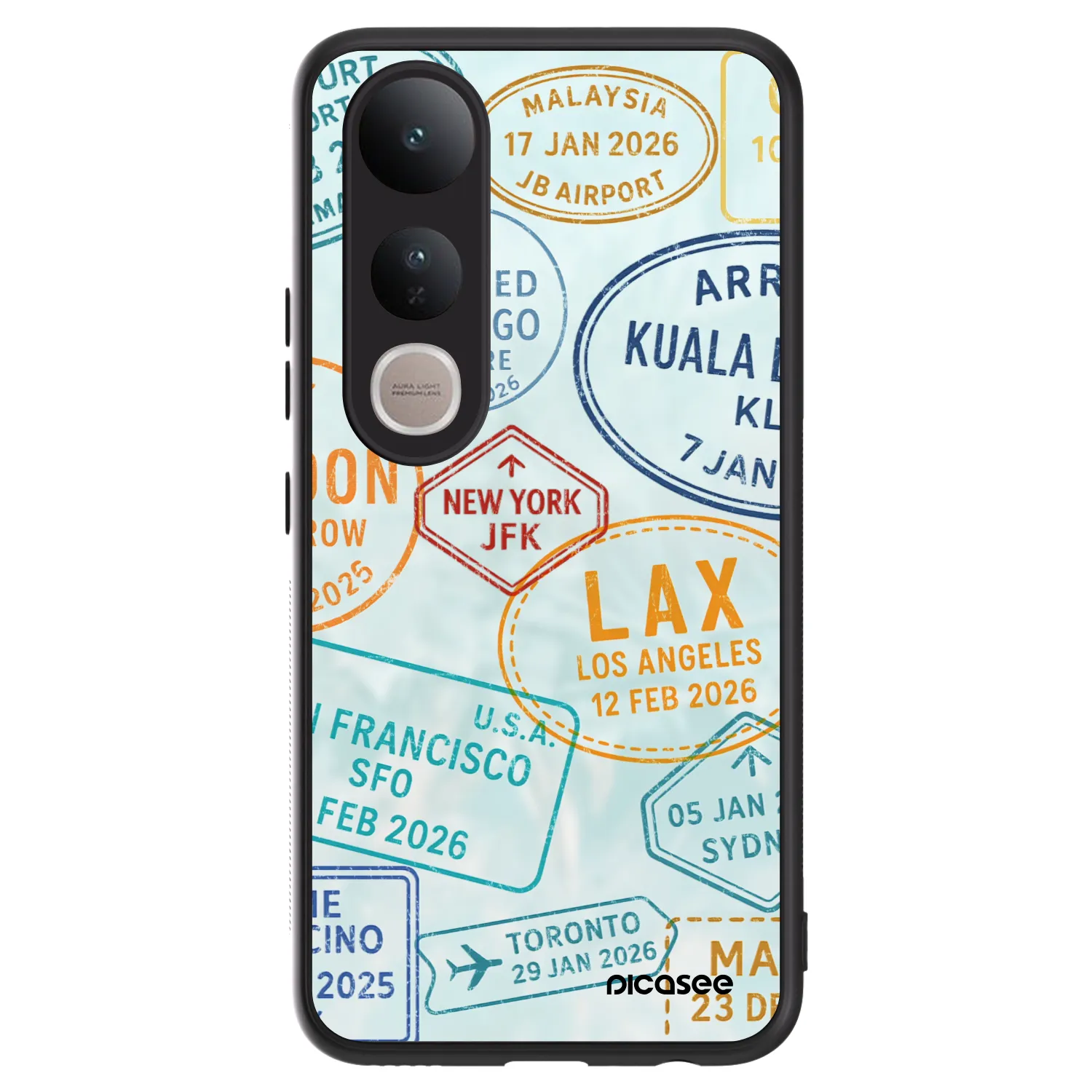 Picasee ULTIMATE CASE pro Vivo V50 Lite 5G - PASSPORT EDITION