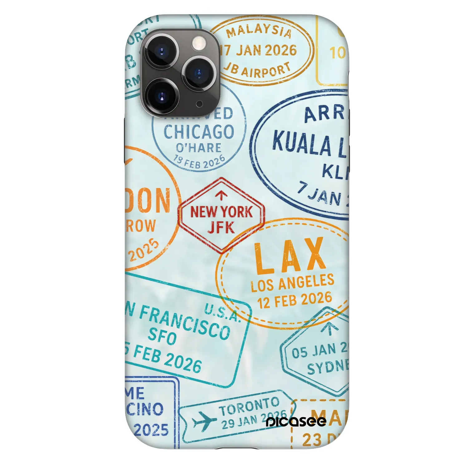 Picasee Fashion Case pro Apple iPhone 11 Pro - PASSPORT EDITION
