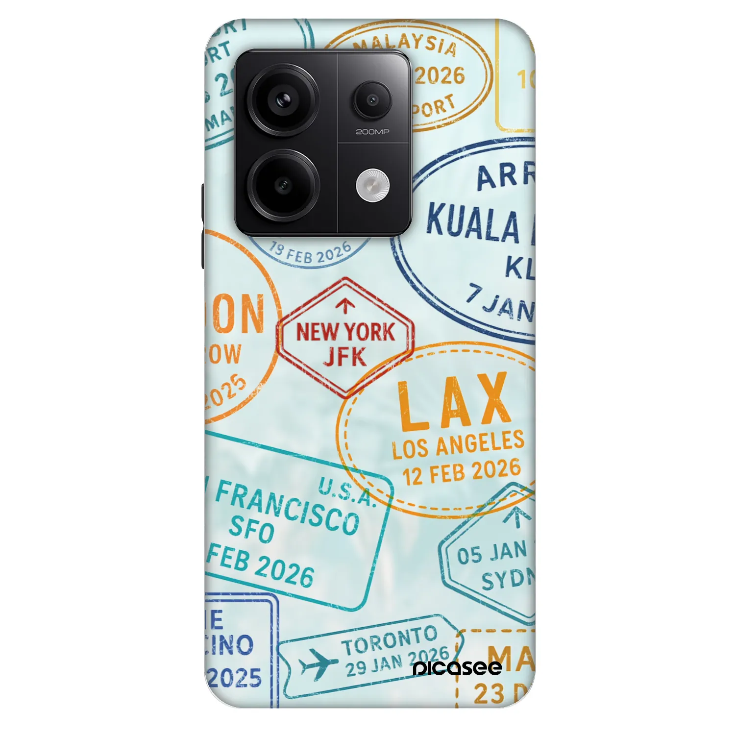 Picasee Fashion Case pro Xiaomi Redmi Note 13 Pro 5G - PASSPORT EDITION