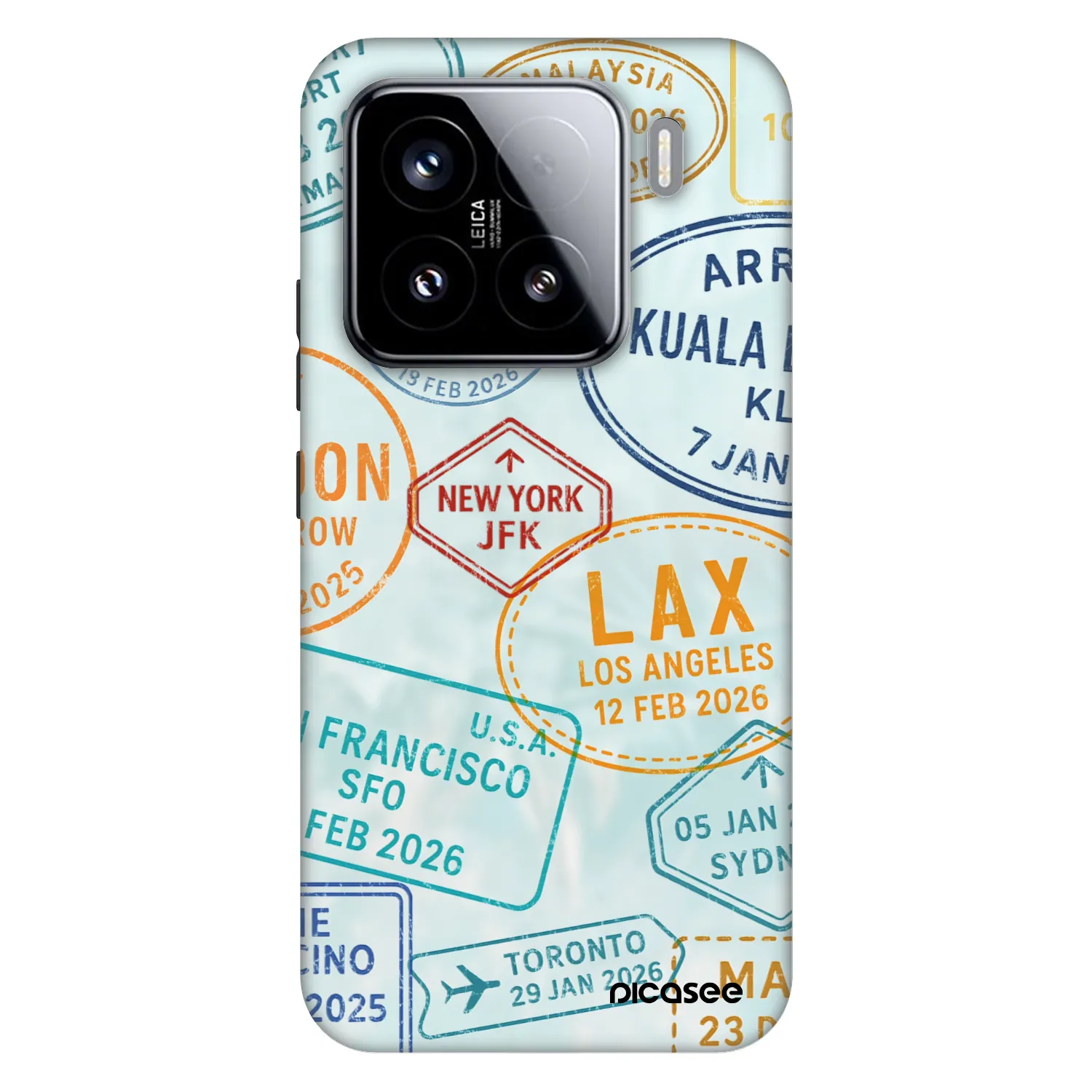 Picasee Fashion Case pro Xiaomi 15 - PASSPORT EDITION