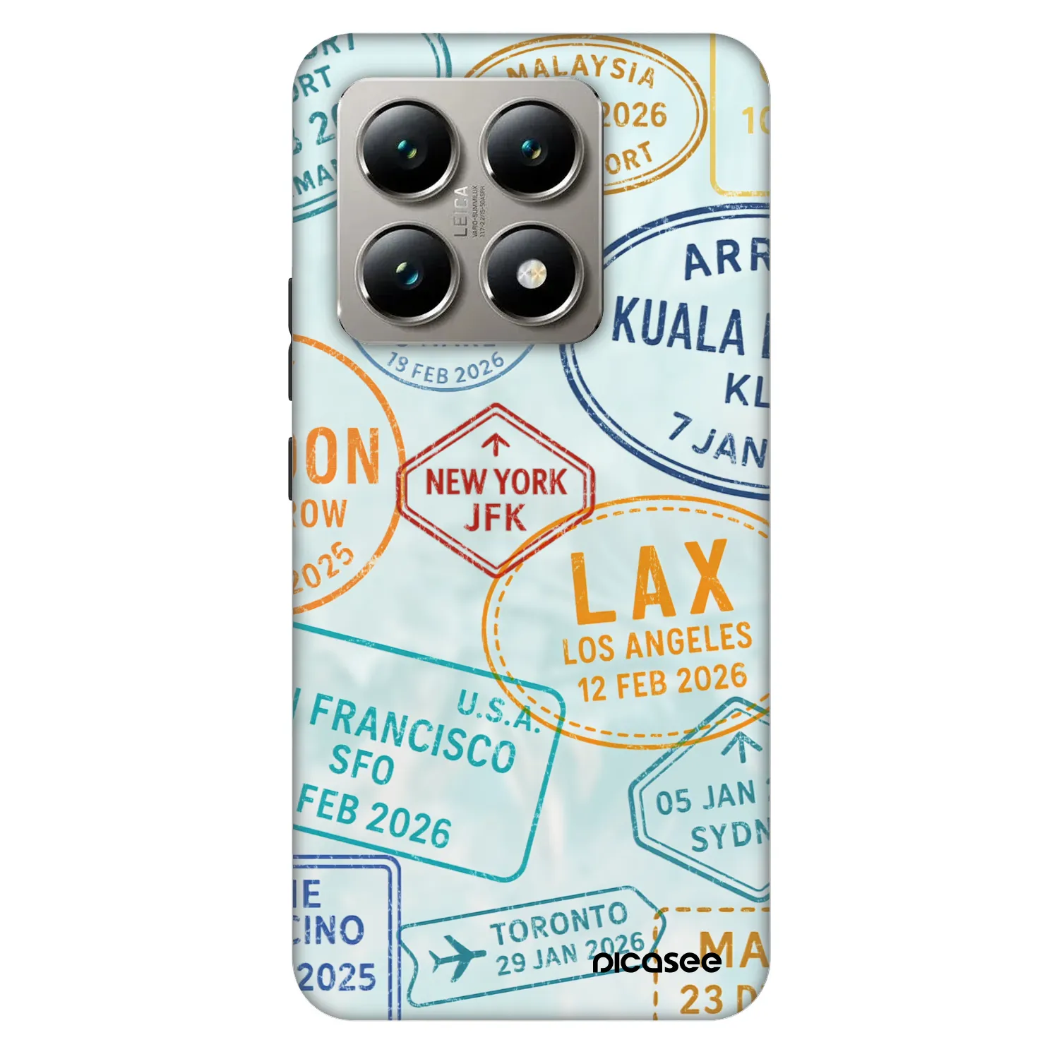 Picasee Fashion Case pro Xiaomi 14T - PASSPORT EDITION