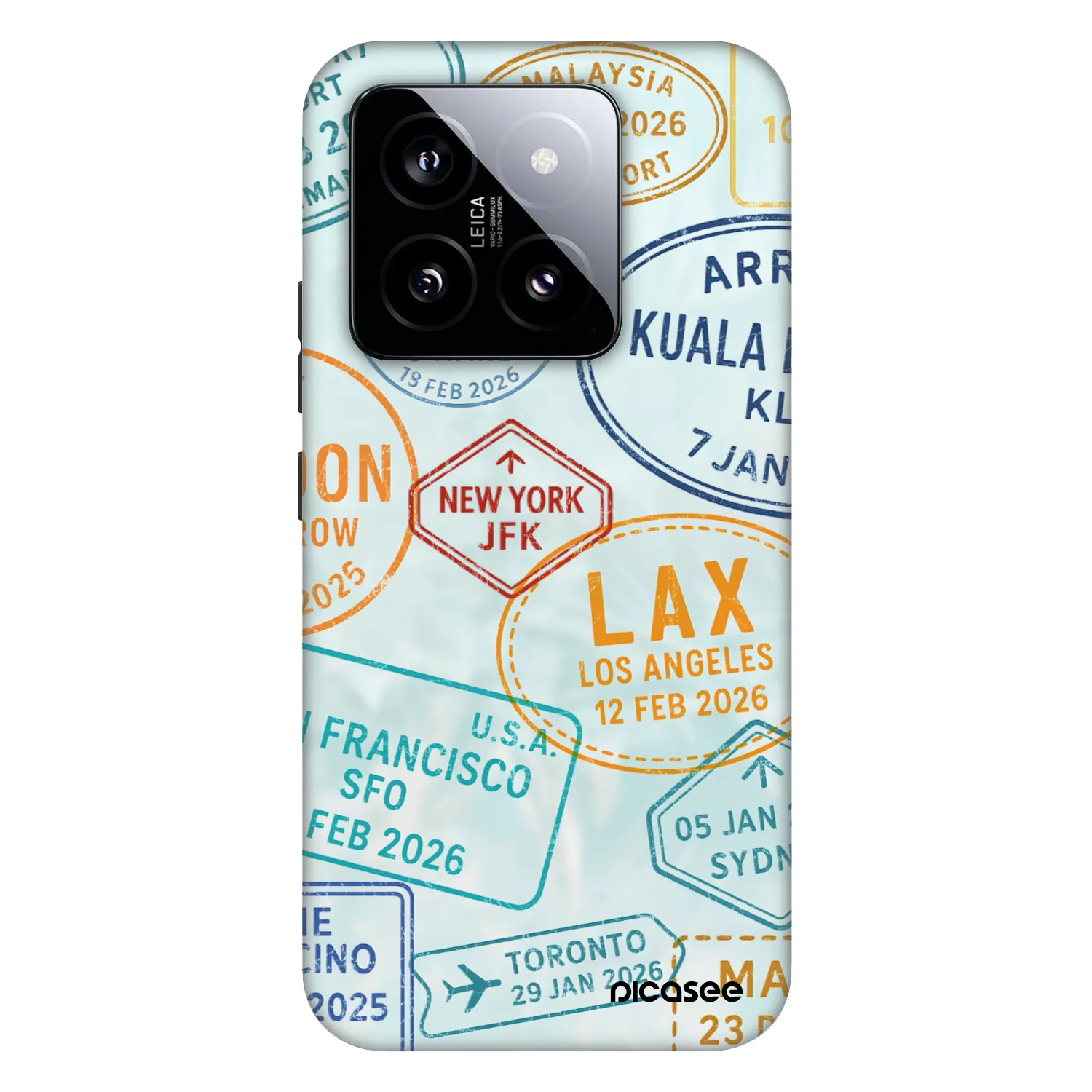 Picasee Fashion Case pro Xiaomi 14 - PASSPORT EDITION