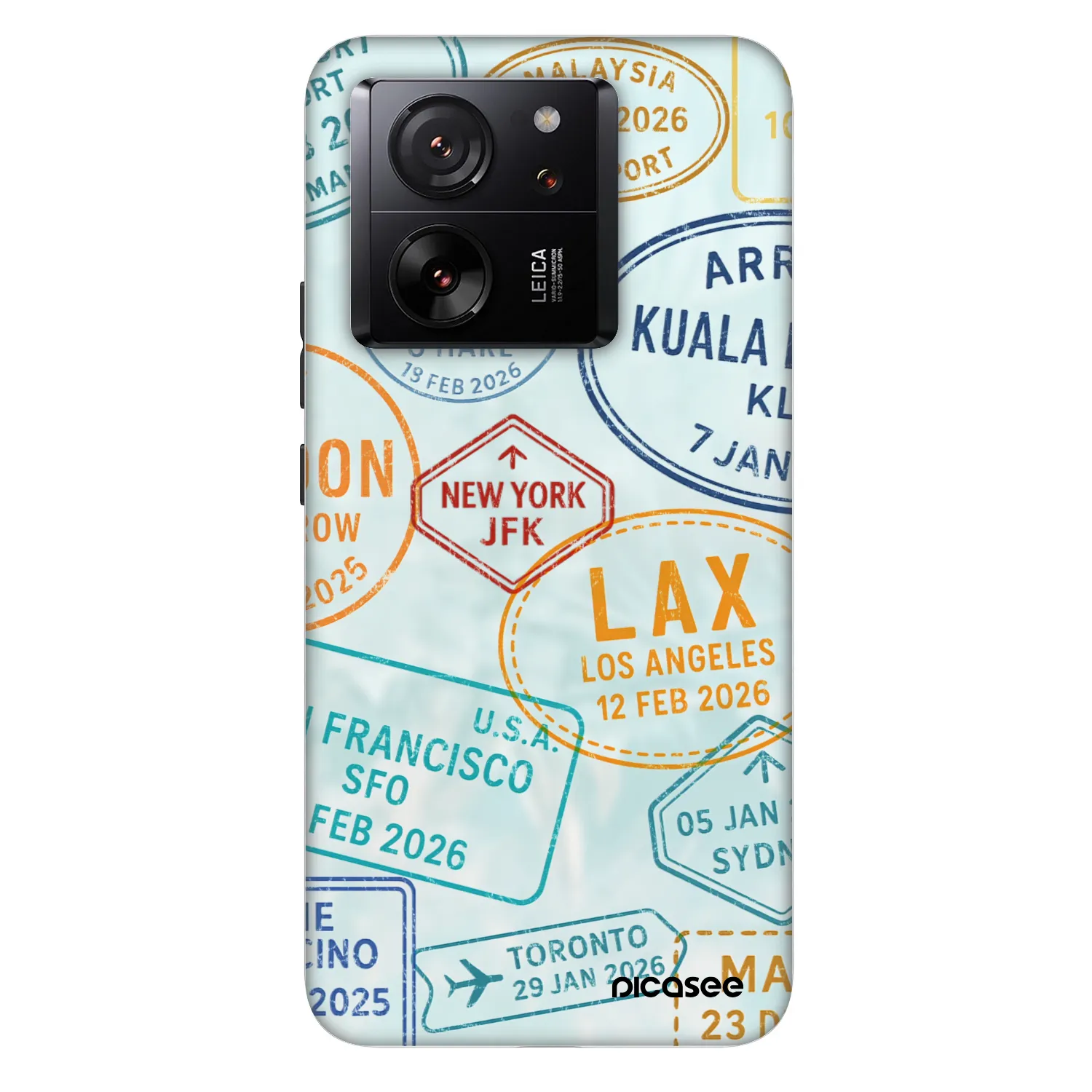 Picasee Fashion Case pro Xiaomi 13T - PASSPORT EDITION
