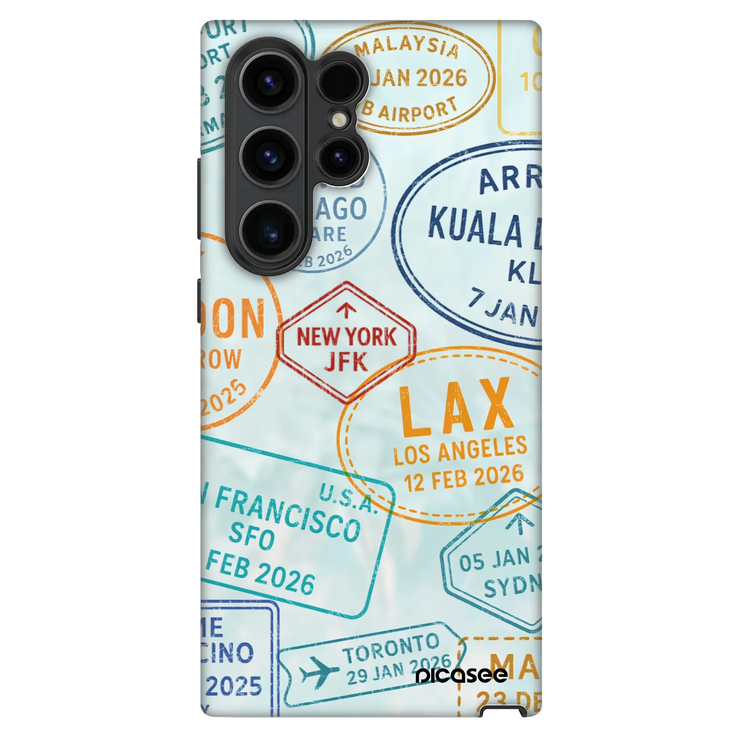 Picasee Fashion Case pro Samsung Galaxy S23 Ultra 5G - PASSPORT EDITION
