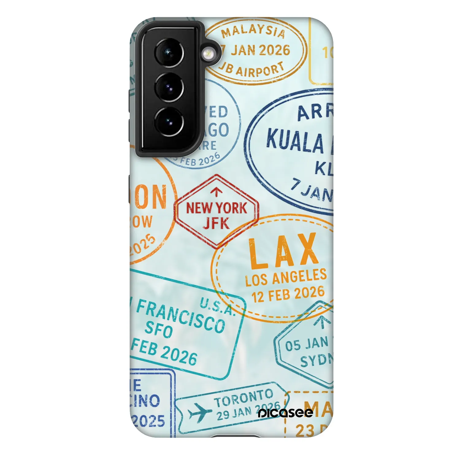 Picasee Fashion Case pro Samsung Galaxy S21 5G G991B - PASSPORT EDITION