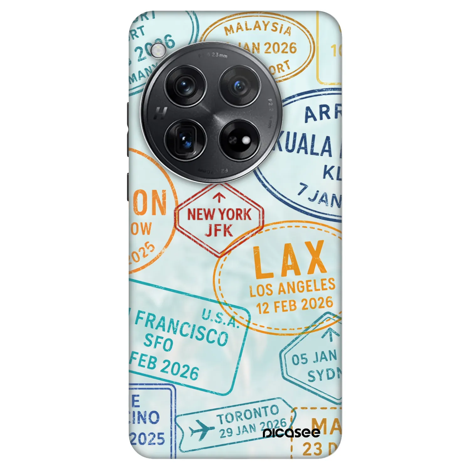 Picasee Fashion Case pro OnePlus 12 5G - PASSPORT EDITION