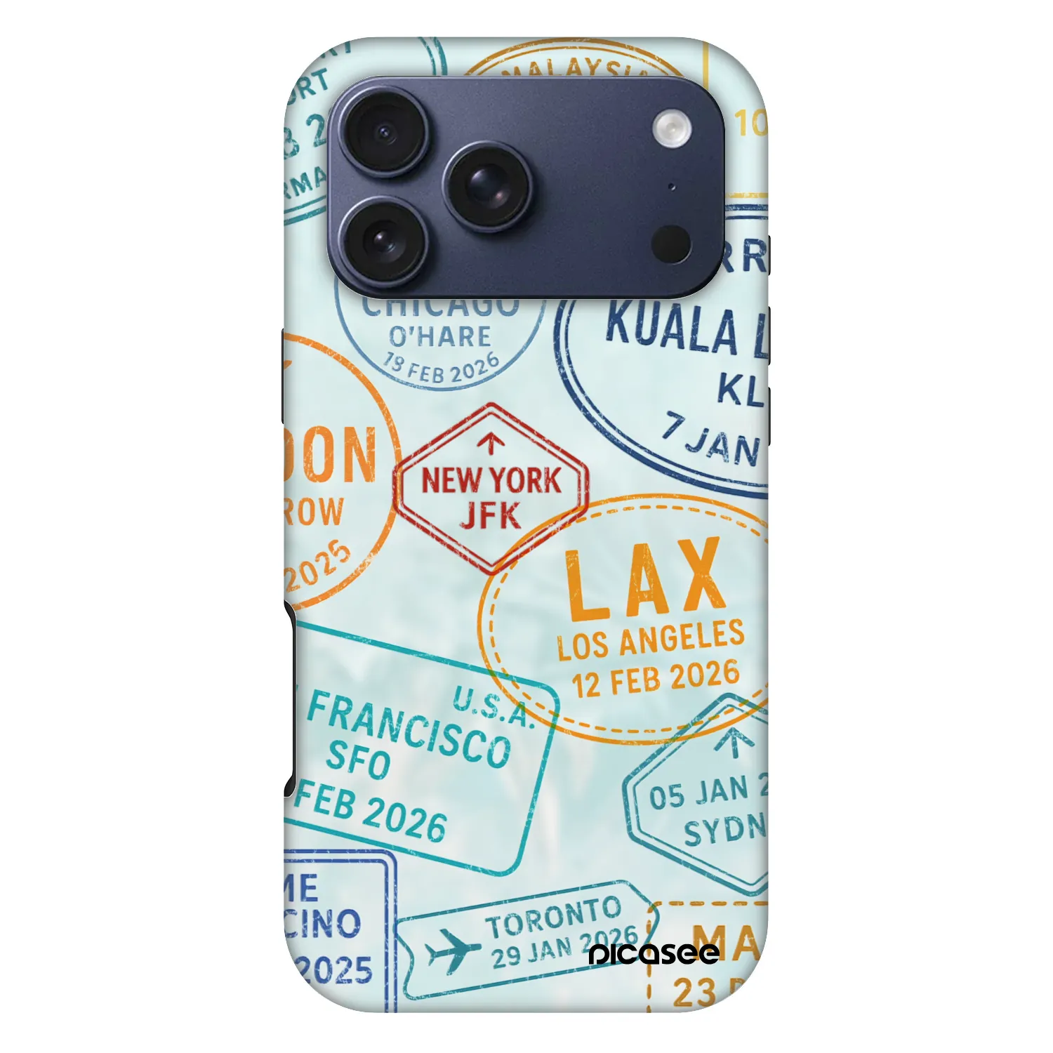 Picasee Fashion Case MagSafe Apple iPhone 17 Pro Max - PASSPORT EDITION