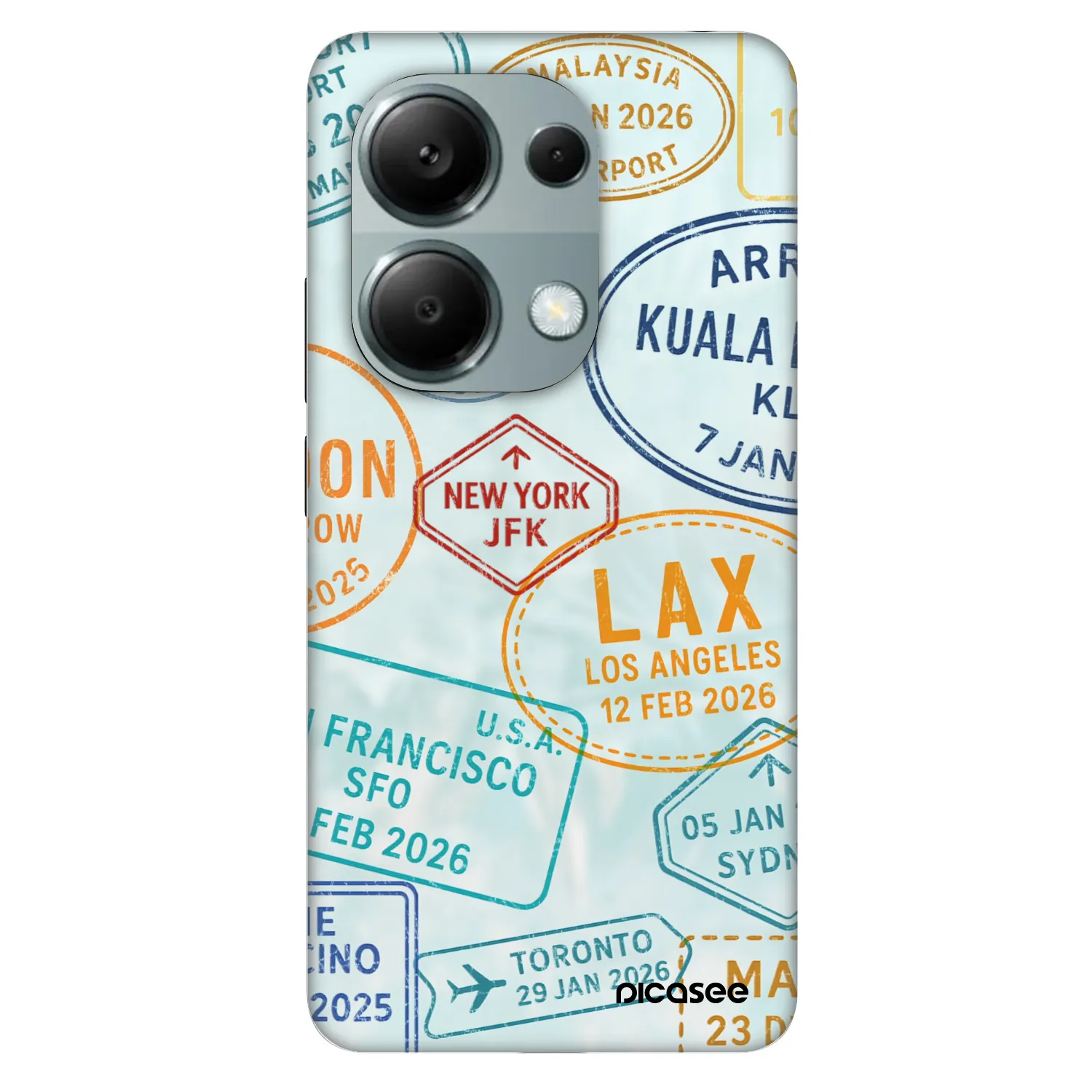 Picasee Fashion Case pro Xiaomi Redmi Note 13 Pro 4G - PASSPORT EDITION