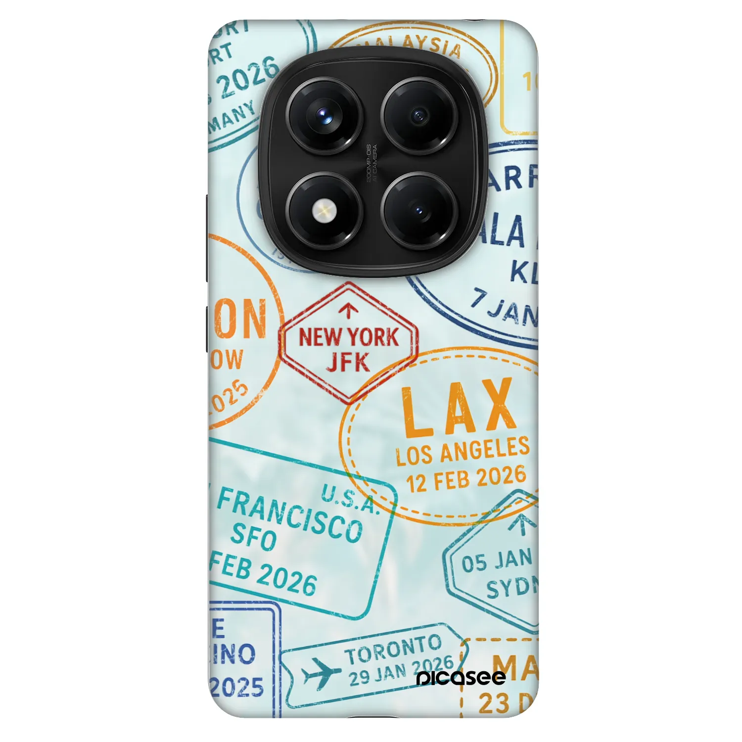 Picasee Fashion Case pro Xiaomi Redmi Note 14 Pro 4G - PASSPORT EDITION