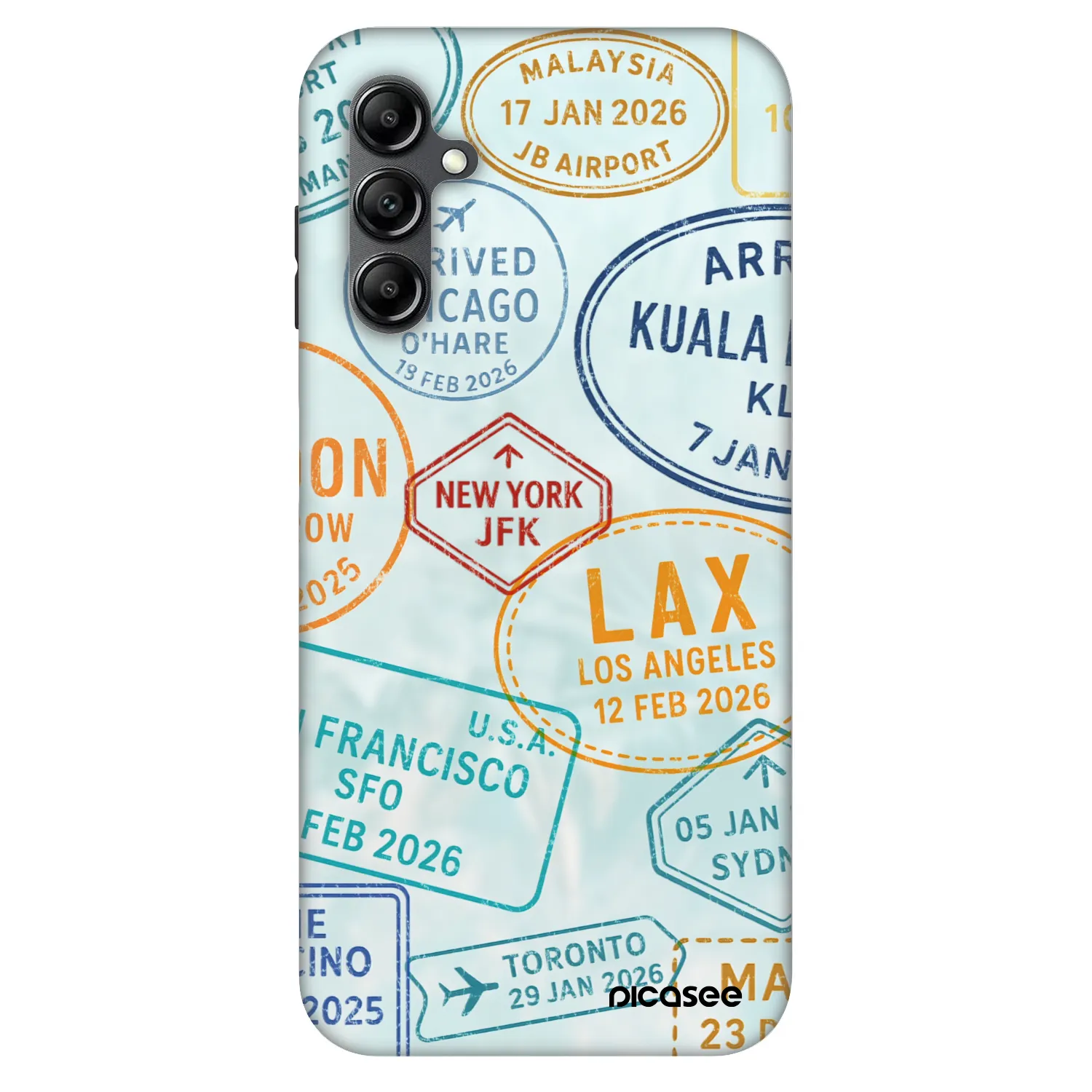 Picasee Fashion Case pro Samsung Galaxy A16 4G - PASSPORT EDITION