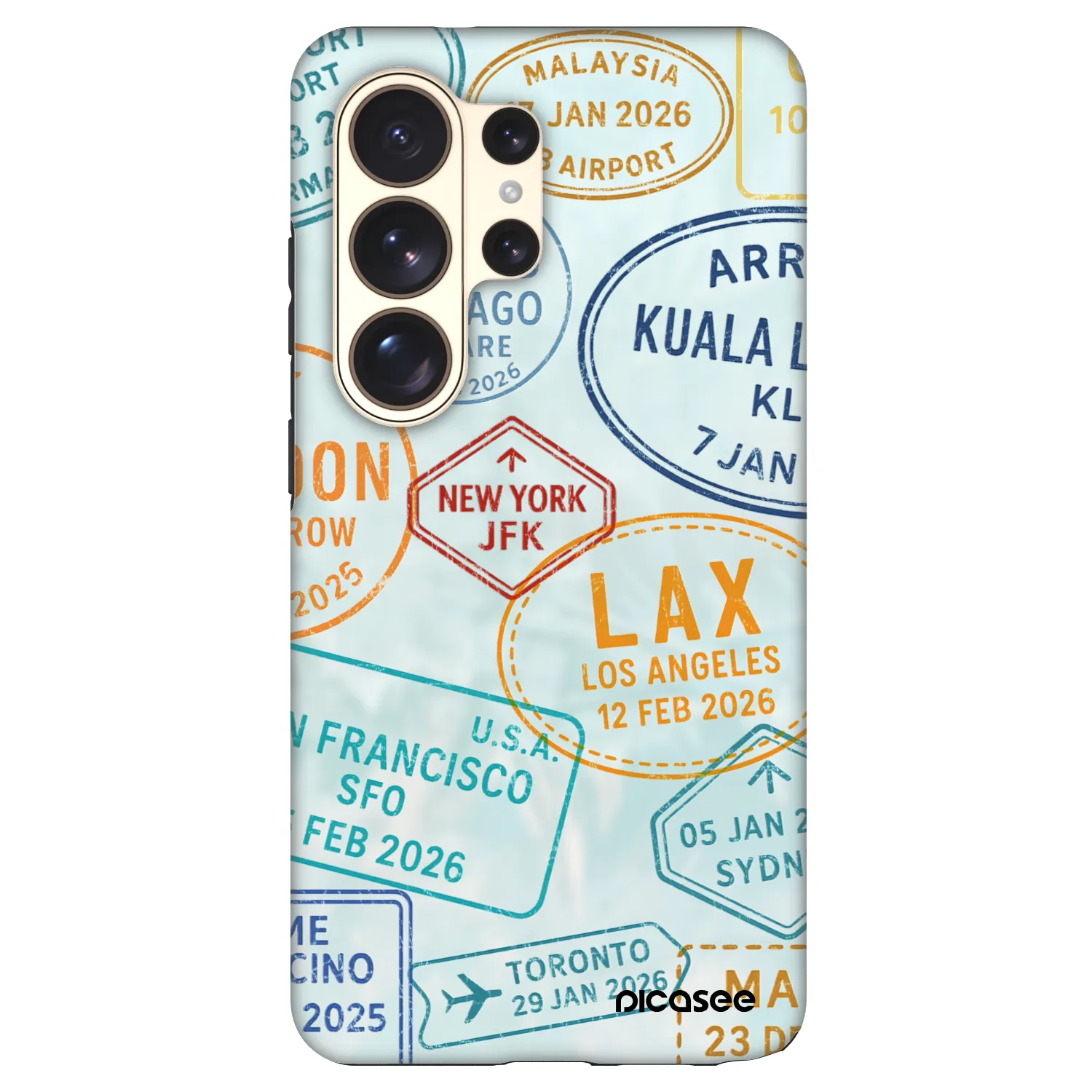 Picasee Fashion Case PowerShare pro Samsung Galaxy S26 Ultra - PASSPORT EDITION