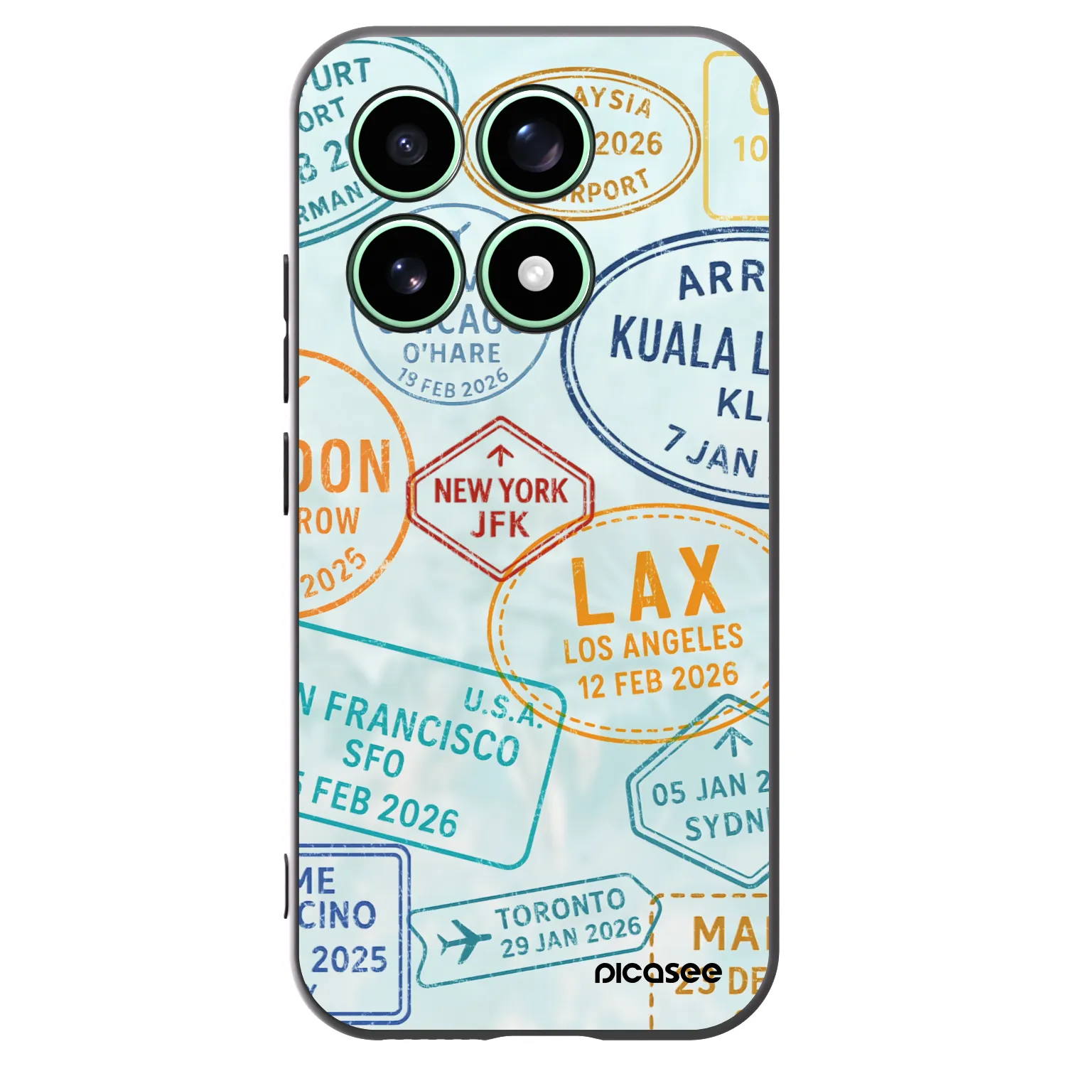 Picasee silikonový černý obal pro Xiaomi 17 - PASSPORT EDITION