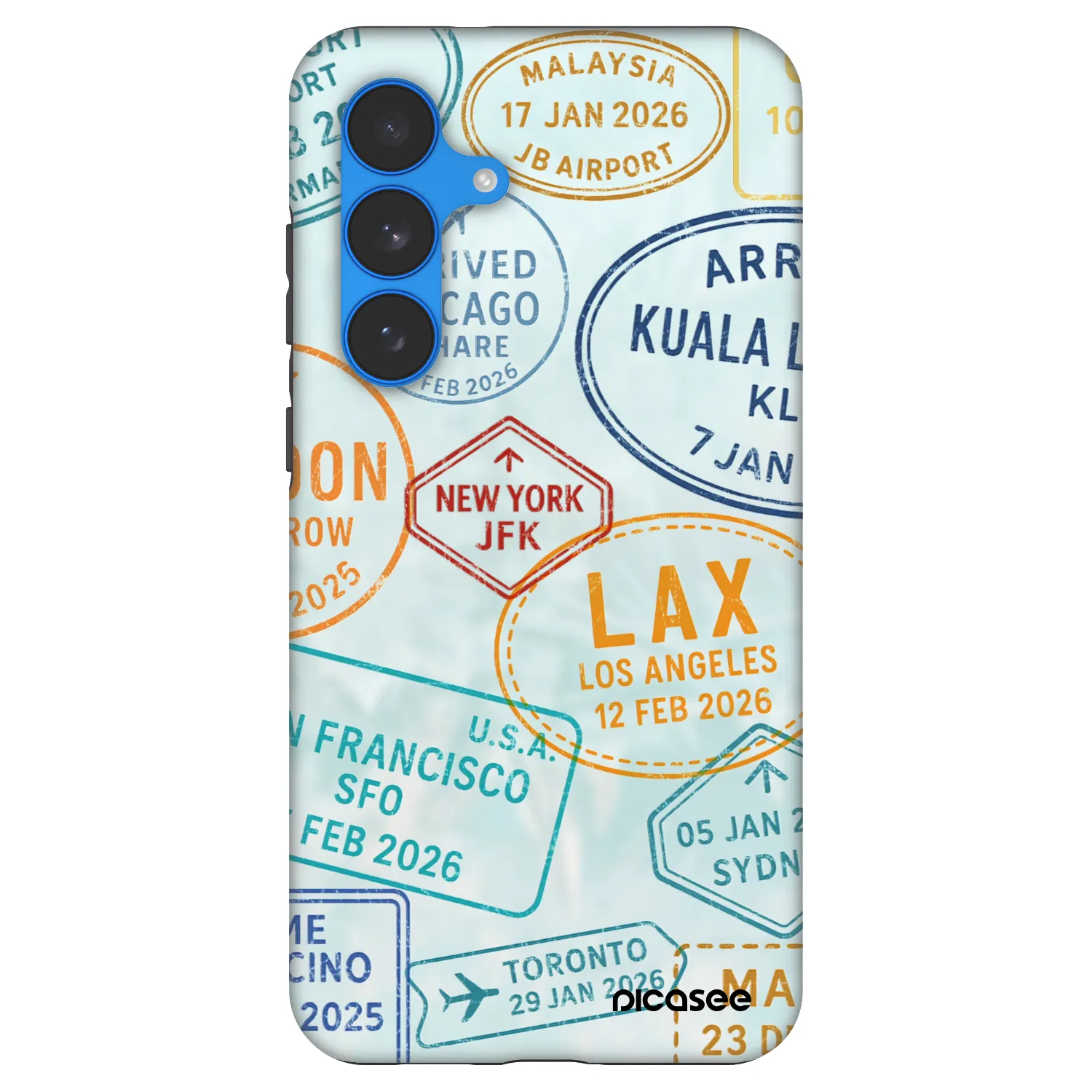 Picasee Fashion Case pro Samsung Galaxy S25 FE 5G - PASSPORT EDITION