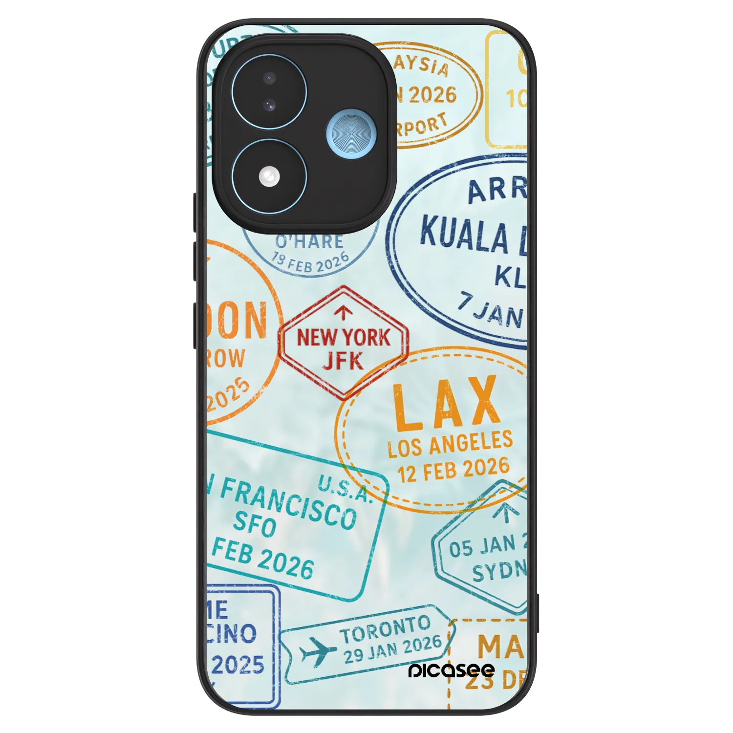 Picasee ULTIMATE CASE pro Xiaomi Redmi Note 17 5G - PASSPORT EDITION