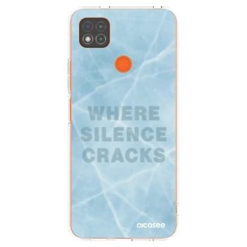 Picasee silikonový průhledný obal pro Xiaomi Redmi 9C - SILENCE
