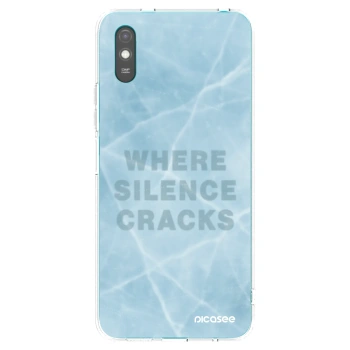 Picasee silikonový průhledný obal pro Xiaomi Redmi 9A - SILENCE