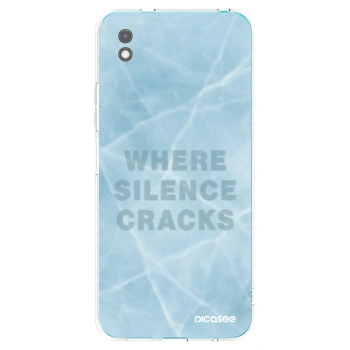 Picasee silikonový černý obal pro Xiaomi Redmi 9A - SILENCE