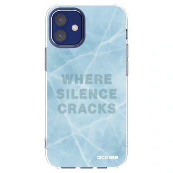 Picasee silikonový průhledný obal pro Apple iPhone 12 mini - SILENCE