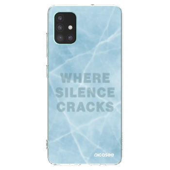 Picasee silikonový průhledný obal pro Samsung Galaxy M51 M515F - SILENCE