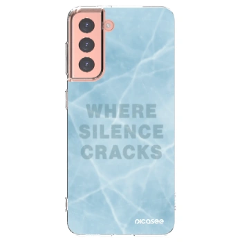Picasee silikonový průhledný obal pro Samsung Galaxy S21 5G G991B - SILENCE