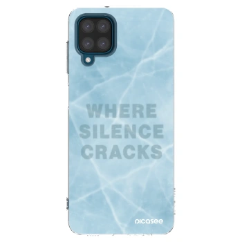 Picasee silikonový průhledný obal pro Samsung Galaxy A12 A125F - SILENCE