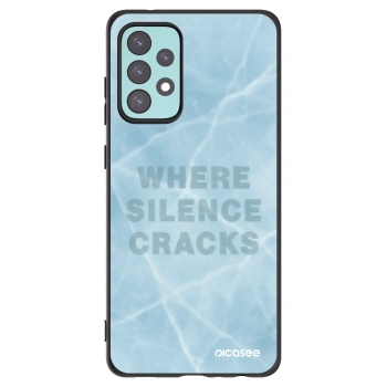 Picasee silikonový černý obal pro Samsung Galaxy A72 A725F - SILENCE