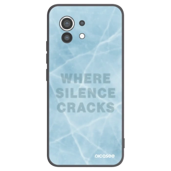 Picasee silikonový černý obal pro Xiaomi Mi 11 - SILENCE