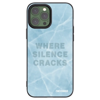 Picasee silikonový černý obal pro Apple iPhone 13 Pro Max - SILENCE
