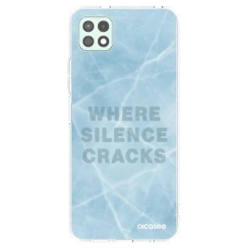 Picasee silikonový průhledný obal pro Samsung Galaxy A22 A226B 5G - SILENCE