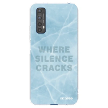 Picasee silikonový průhledný obal pro Realme 7 - SILENCE
