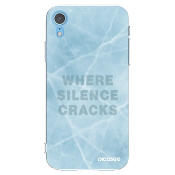 Picasee silikonový průhledný obal pro Apple iPhone XR - SILENCE