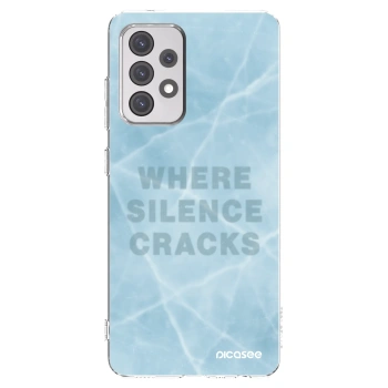 Picasee silikonový průhledný obal pro Samsung Galaxy A52s 5G A528B - SILENCE