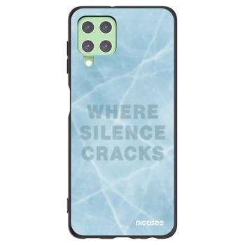 Picasee silikonový černý obal pro Samsung Galaxy A22 A225F 4G - SILENCE