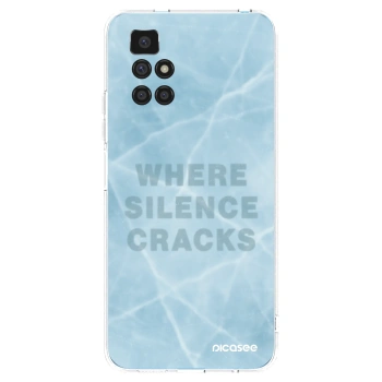 Picasee silikonový průhledný obal pro Xiaomi Redmi 10 - SILENCE