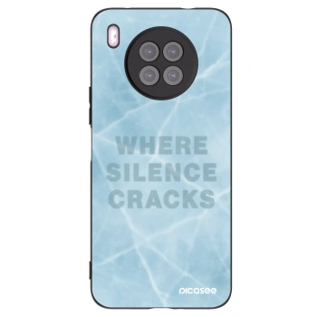 Picasee silikonový černý obal pro Huawei Nova 8i - SILENCE
