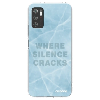 Picasee silikonový průhledný obal pro Xiaomi Poco M3 Pro 5G - SILENCE