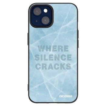 Picasee silikonový černý obal pro Apple iPhone 14 - SILENCE