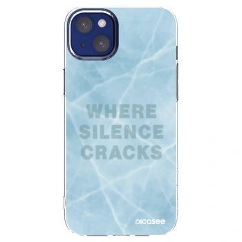 Picasee silikonový průhledný obal pro Apple iPhone 14 Plus - SILENCE