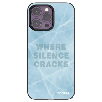 Picasee silikonový černý obal pro Apple iPhone 14 Pro Max - SILENCE