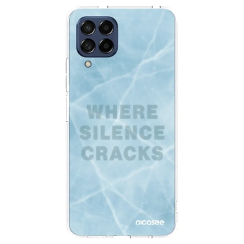 Picasee silikonový průhledný obal pro Samsung Galaxy M53 5G - SILENCE