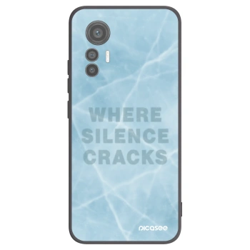 Picasee silikonový černý obal pro Xiaomi 12 Lite - SILENCE