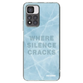 Picasee silikonový průhledný obal pro Xiaomi Redmi Note 11 Pro+ 5G - SILENCE