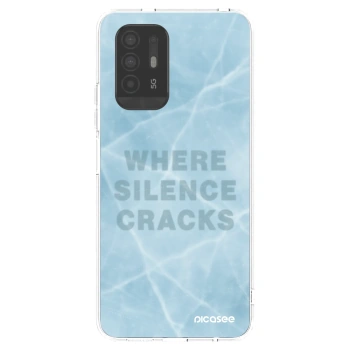 Picasee silikonový průhledný obal pro OPPO A94 5G - SILENCE