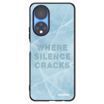 Picasee silikonový černý obal pro Honor X7 - SILENCE