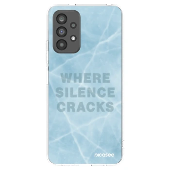 Picasee silikonový průhledný obal pro Samsung Galaxy A73 5G - SILENCE