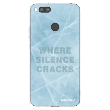 Picasee silikonový průhledný obal pro Xiaomi Redmi A1 - SILENCE