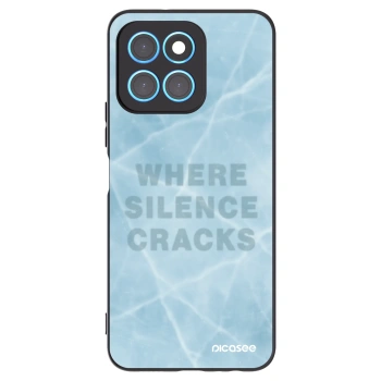 Picasee silikonový černý obal pro Honor X8 5G - SILENCE