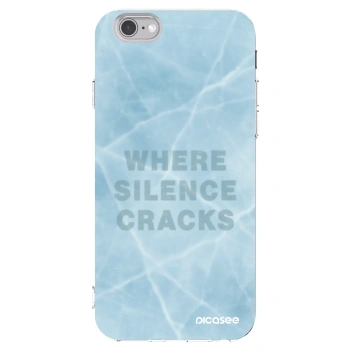 Picasee silikonový průhledný obal pro Apple iPhone 6/6S - SILENCE