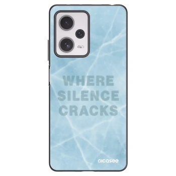 Picasee silikonový černý obal pro Xiaomi Redmi Note 12 Pro+ 5G - SILENCE