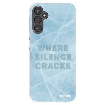 Picasee silikonový průhledný obal pro Samsung Galaxy A14 5G A146P - SILENCE